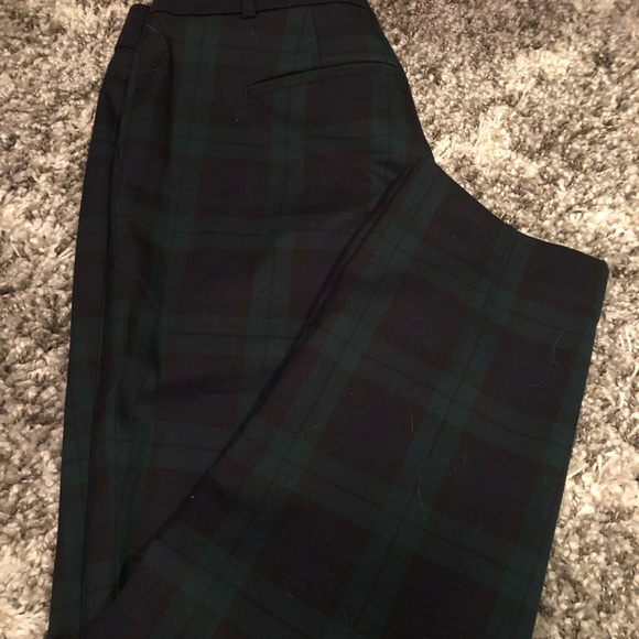 Tartan pants navy/green - Picture 4 of 4